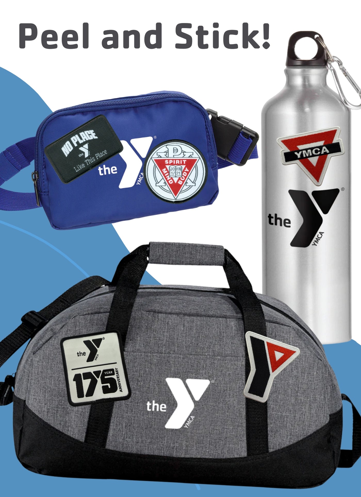 175th Anniversary No Place Like This Place™ Logo Peel and Stick Patch