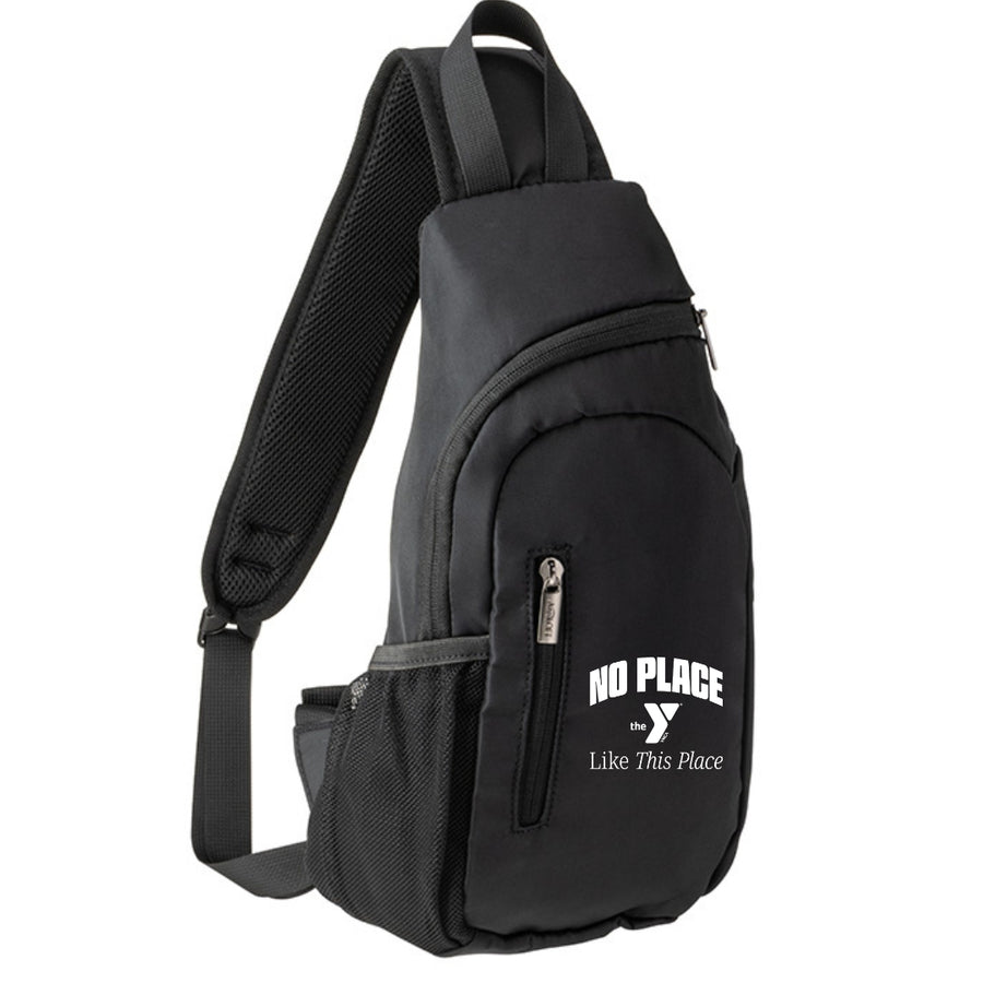 No Place Like This Place™ Black Cross Body Aero LOFT™ Bag