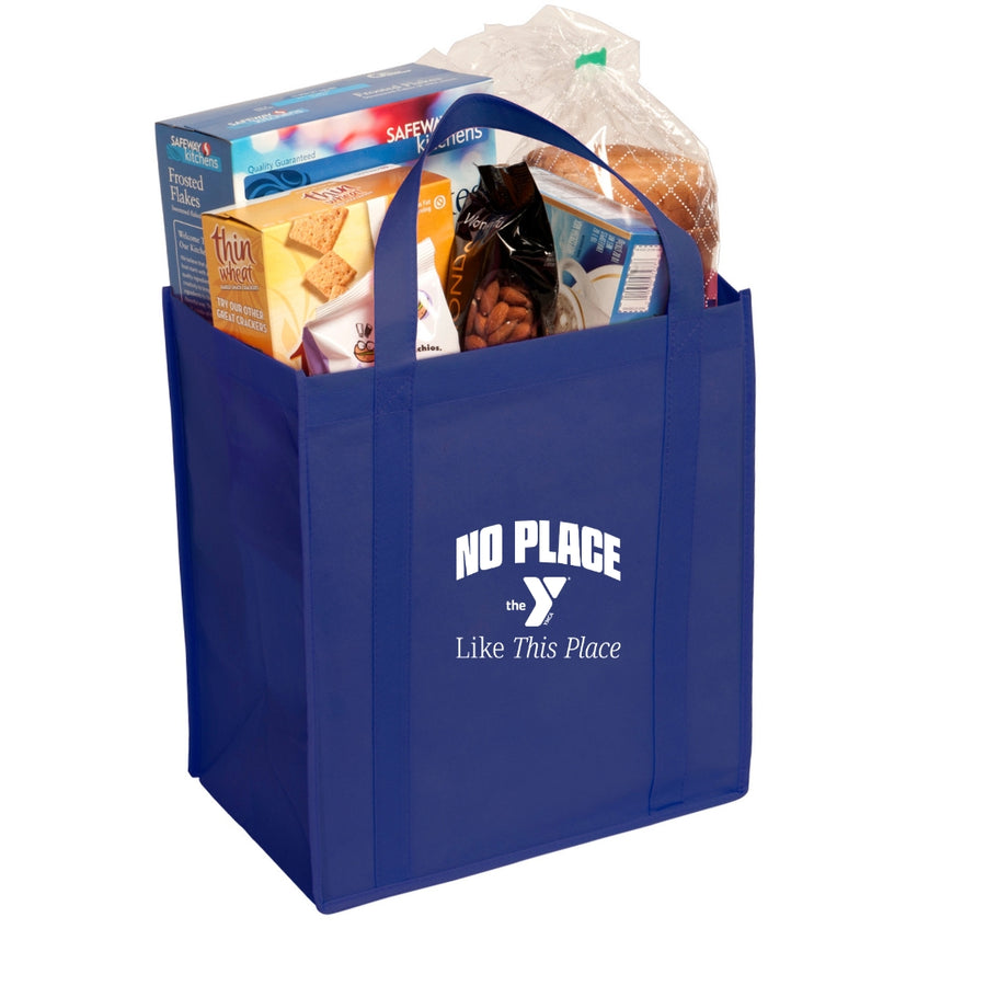 No Place Like This Place™ Blue Grocery Tote