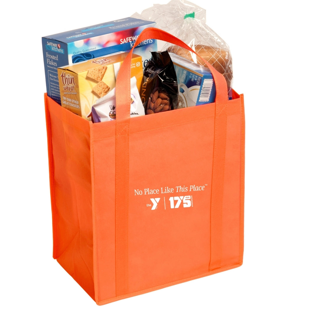 No Place Like This Place™ Orange Grocery Tote