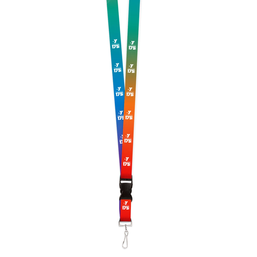 NEW 175th Anniversary Rainbow YMCA Lanyard