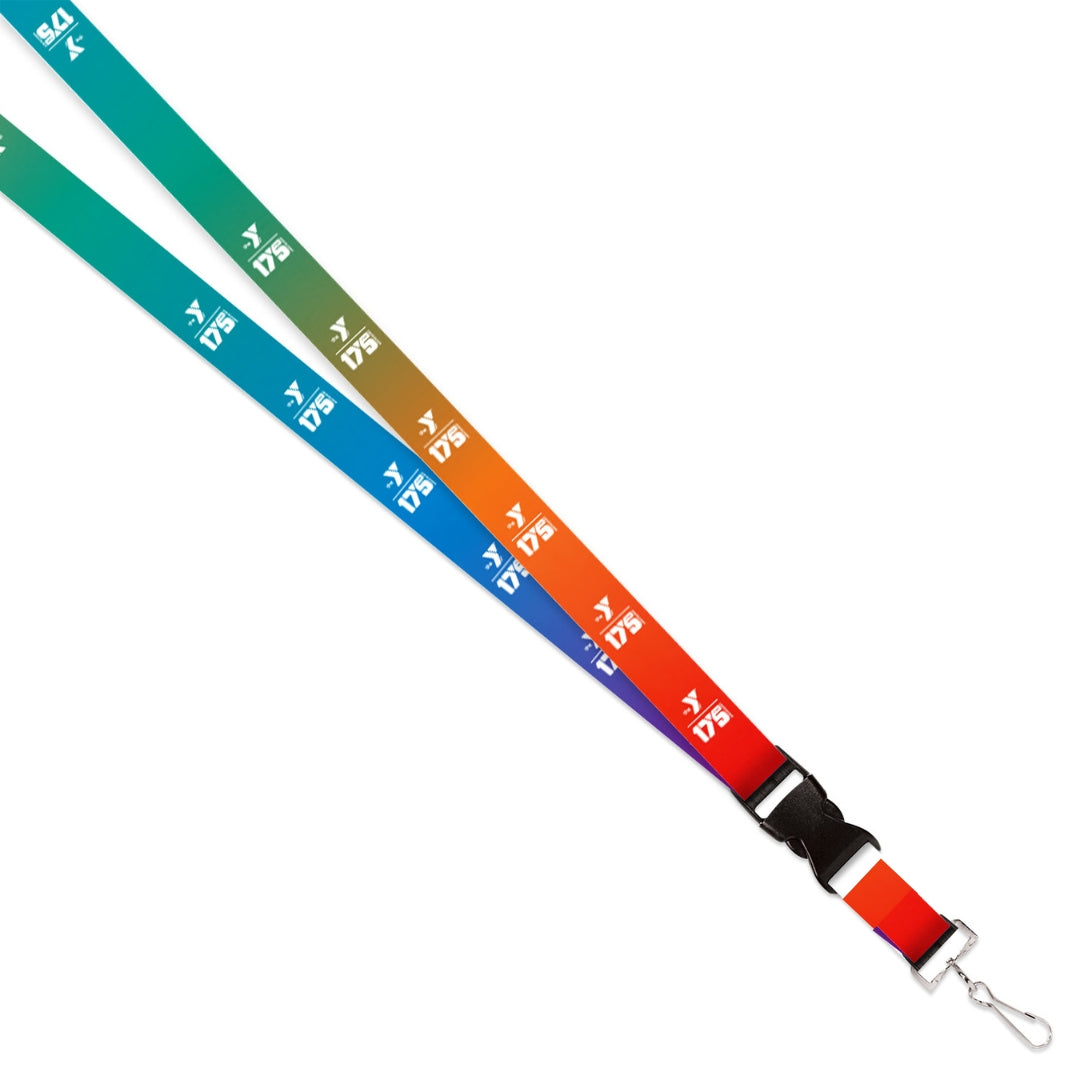 NEW 175th Anniversary Rainbow YMCA Lanyard