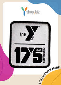 175th Anniversary Logo Peel and Stick Patch