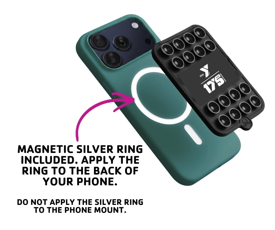 The No-Hands 175th Anniversary YMCA Phone Mount