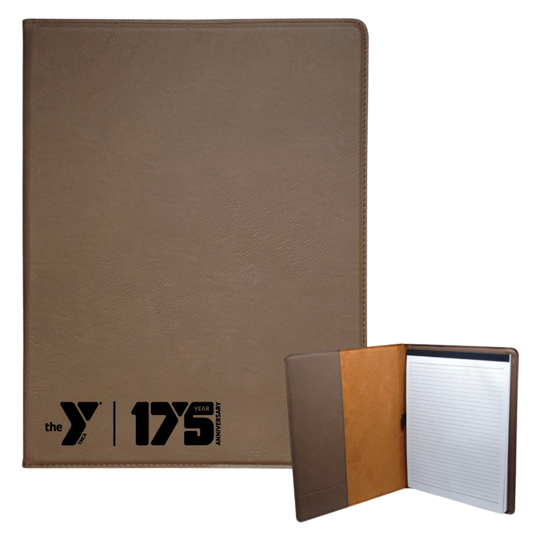 175th Year Anniversary Padfolio with 8½" x 11" Notepad