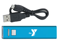 Blue Metallic Finish Charger "Power Bar"