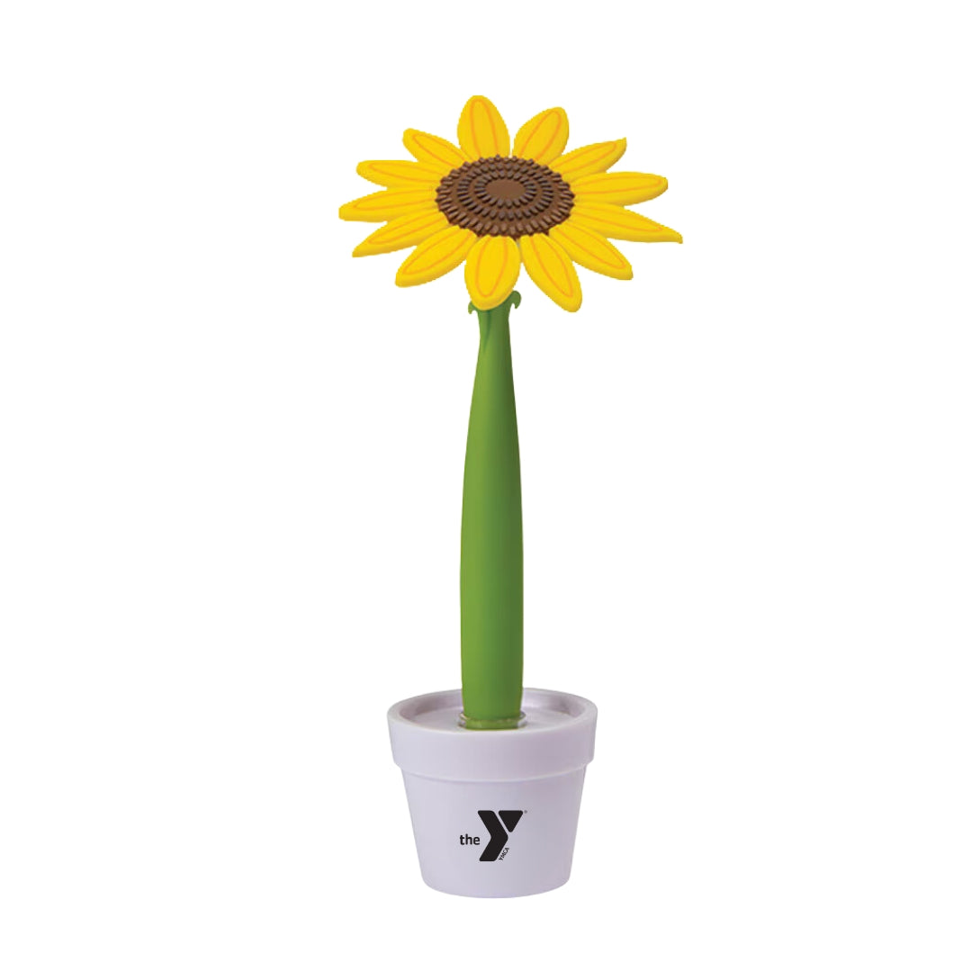 YMCA Sunflower Pen & Mini Pot