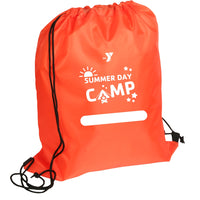 Orange - Find Your Sense of Wonder. Find Your Y. Drawstring Bag