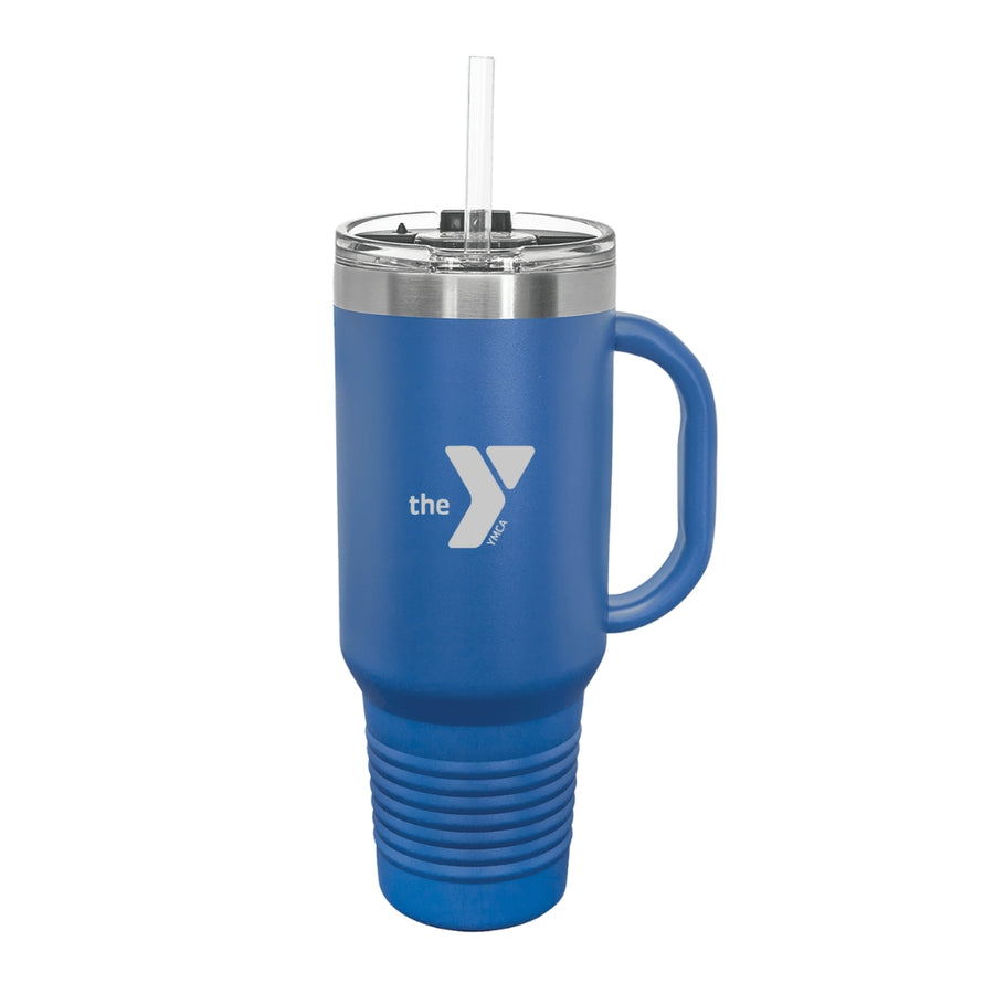 YMCA Branded Polar Camel 40 oz Laser Engraved Special Colors