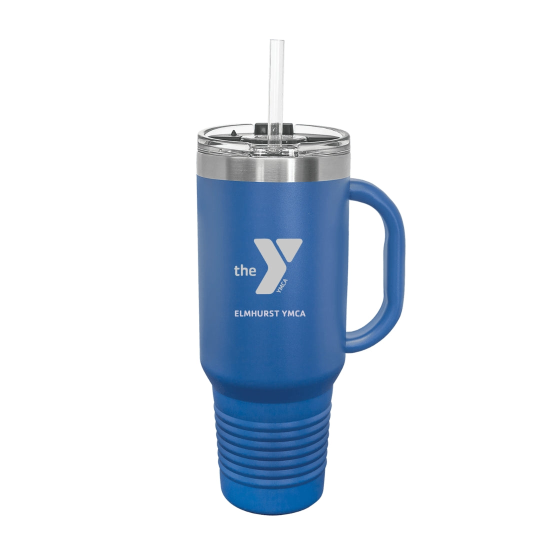 Custom YMCA Branded Polar Camel 40 oz Laser Engraved