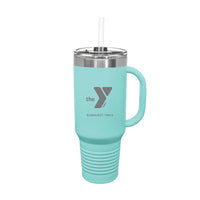 Custom YMCA Branded Polar Camel 40 oz Laser Engraved