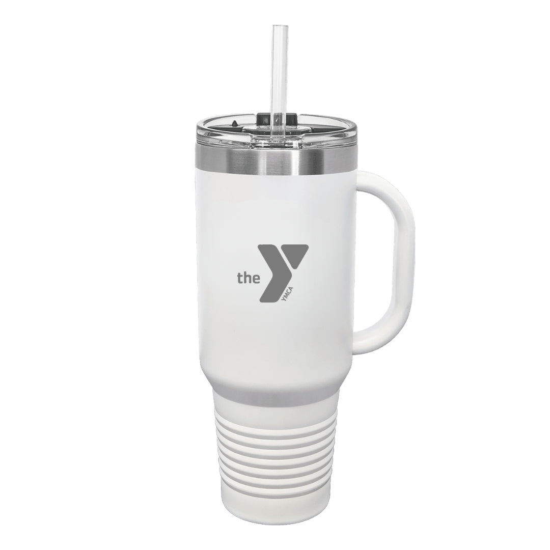 YMCA Branded Polar Camel 40 oz Laser Engraved Stock Colors
