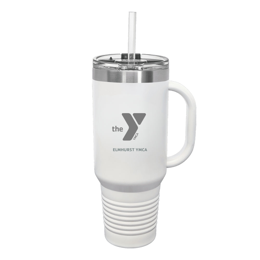 Custom YMCA Branded Polar Camel 40 oz Laser Engraved