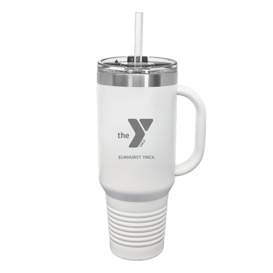 Custom YMCA Branded Polar Camel 40 oz Laser Engraved