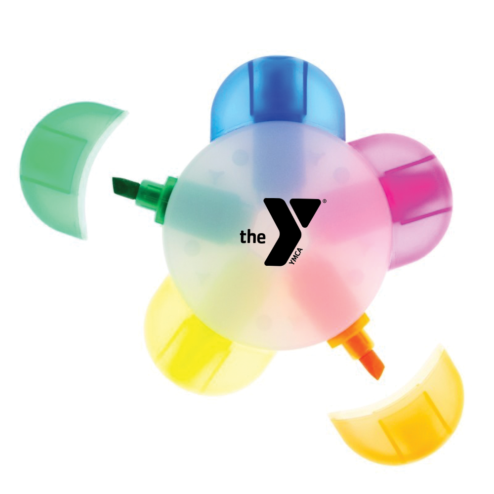 All-in-one 5 Color Highlighter