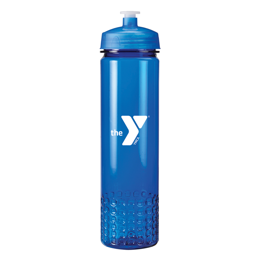24 oz Polysure™ Water Bottle, Blue