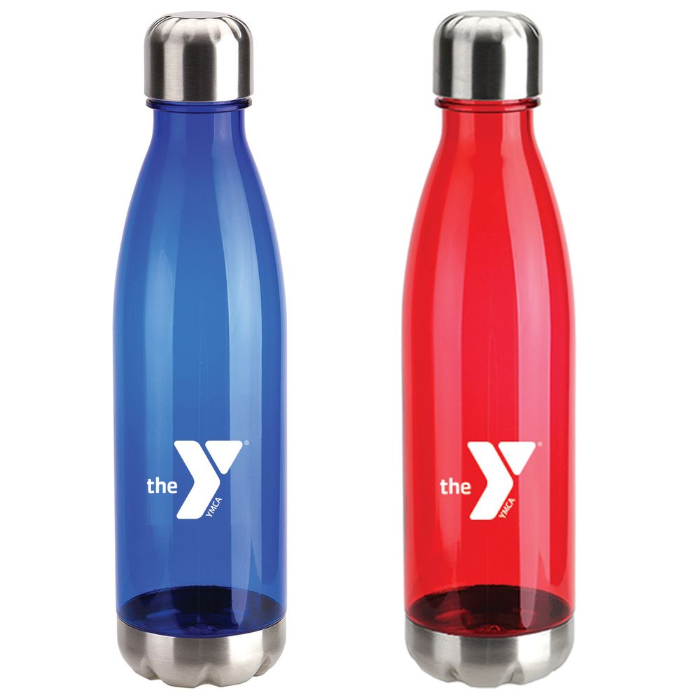 25 oz Tritan® Bottle with Stainless Base and Cap - (CLOSEOUT DISCOUNT ALREADY APPLIED)