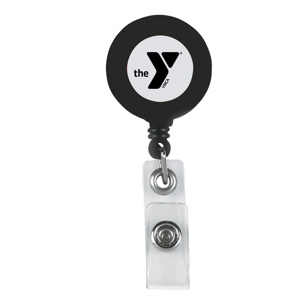 Retractable Badge Holder with Y Logo SPECIAL ORDER COLORS