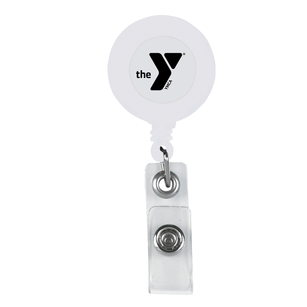 Retractable Badge Holder with Y Logo