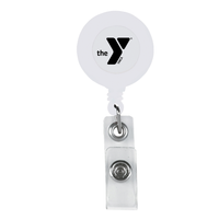Retractable Badge Holder with Y Logo