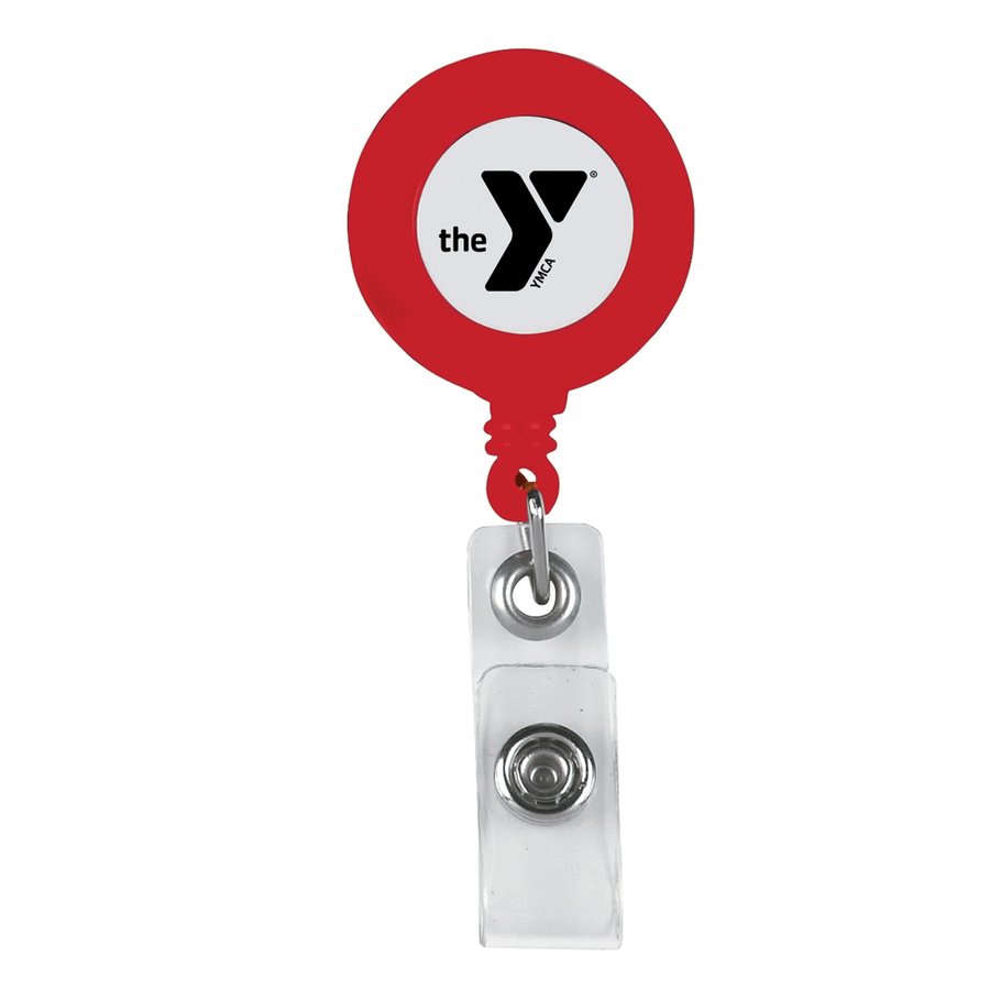 Retractable Badge Holder with Y Logo SPECIAL ORDER COLORS