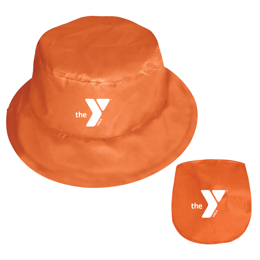 Foldable Polyester Bucket Hat With Pouch