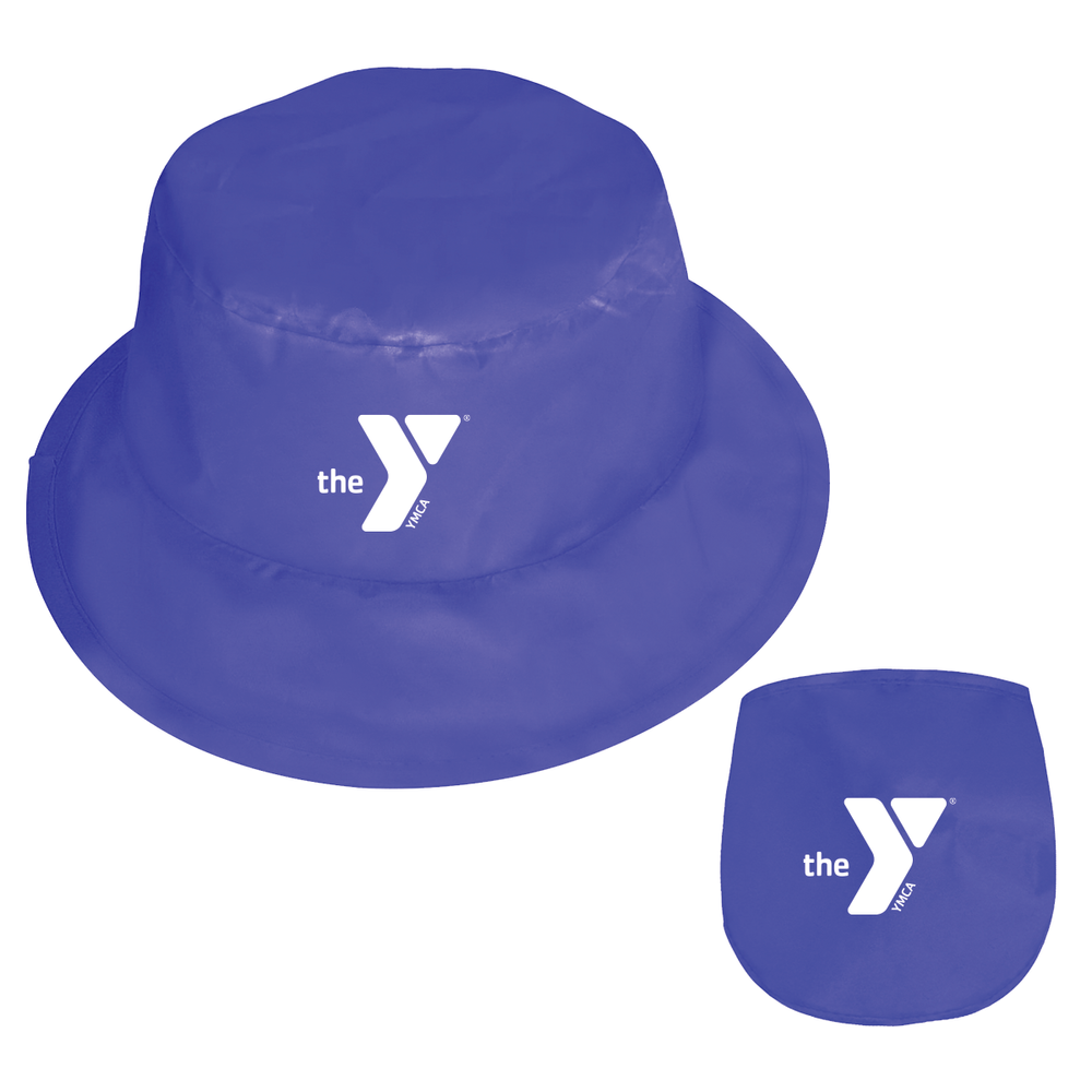Foldable Polyester Bucket Hat With Pouch