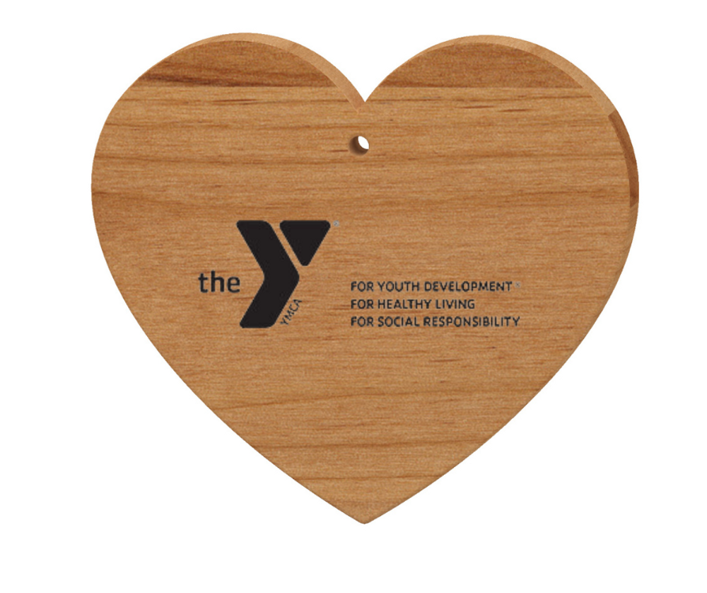 Full-color Imprinted Wood Ornament, Custom