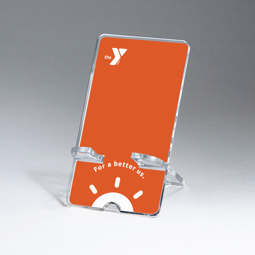 Full-color Rectangle Acrylic Phone Holder