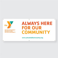 YMCA Vinyl Banner up to 32 Square Feet