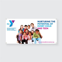 YMCA Vinyl Banner up to 40 Square Feet