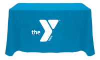 6' Cobalt Blue Y Throw Tablecloth