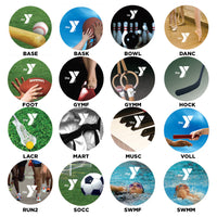 7" Symmetrical Star Trophy with Choice of Y logo or Activity Insert