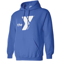 Blue YMCA Heavyweight Hooded Sweatshirt