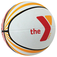 Baden YMCA Rubber Basketball - Size 7