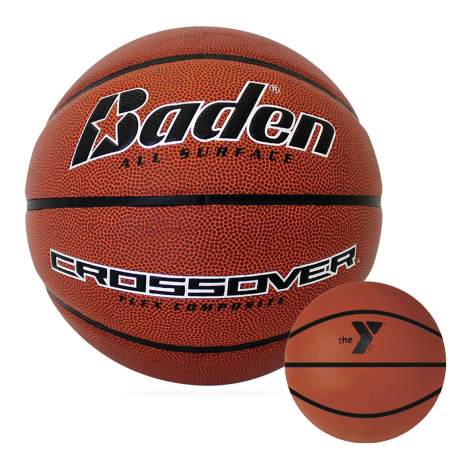 Baden YMCA Crossover™ Basketball - Size 7 Official Size: 29.5"