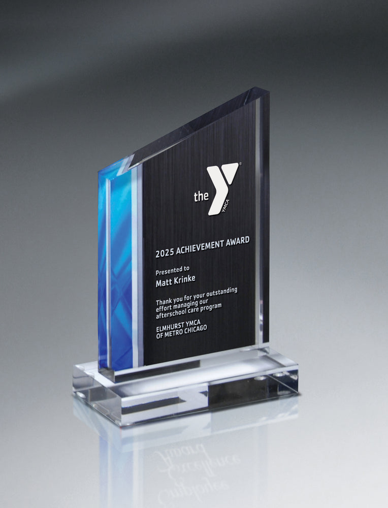 Angled Peak Acrylic Award