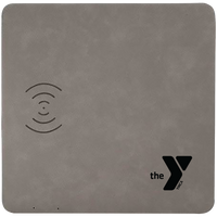 YMCA Leatherette Wireless Phone Charging Mat