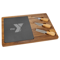 Acacia Cheese Board Gift Set with Tools