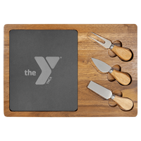 Acacia Cheese Board Gift Set with Tools