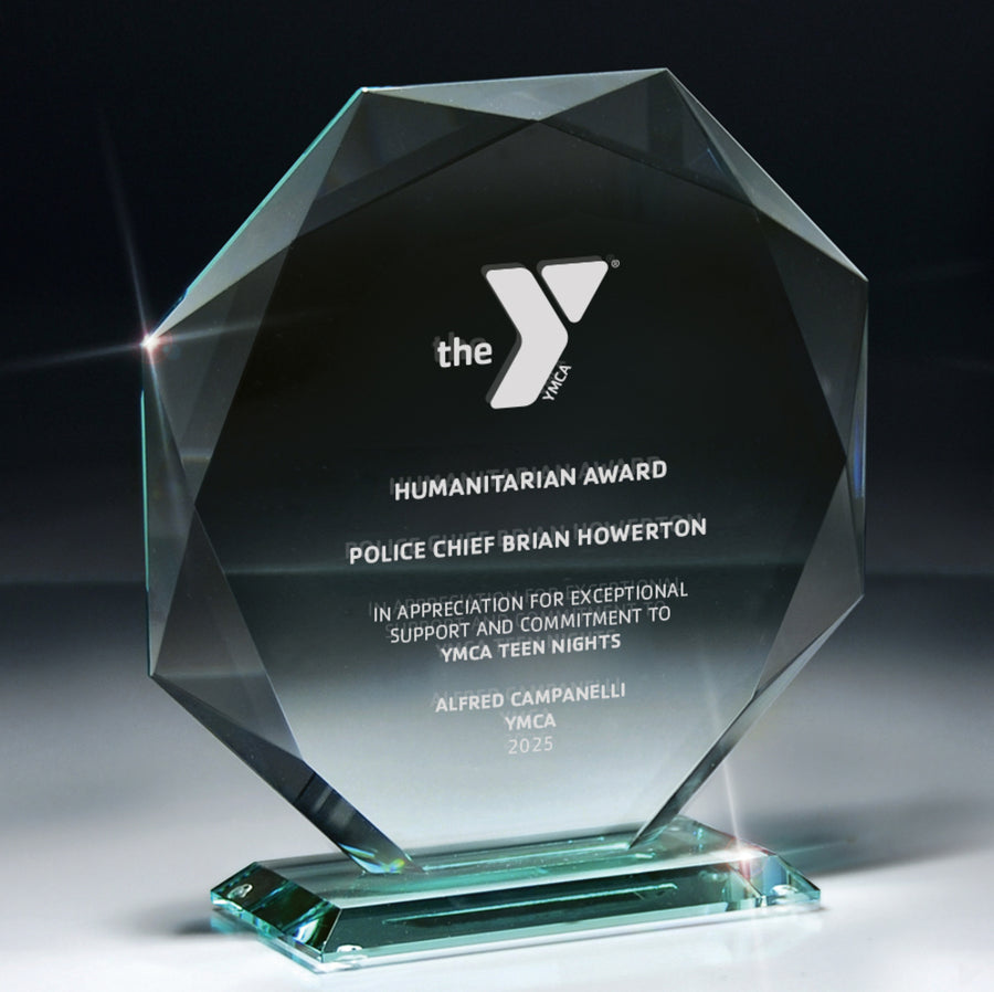 YMCA Octagon Glass Award