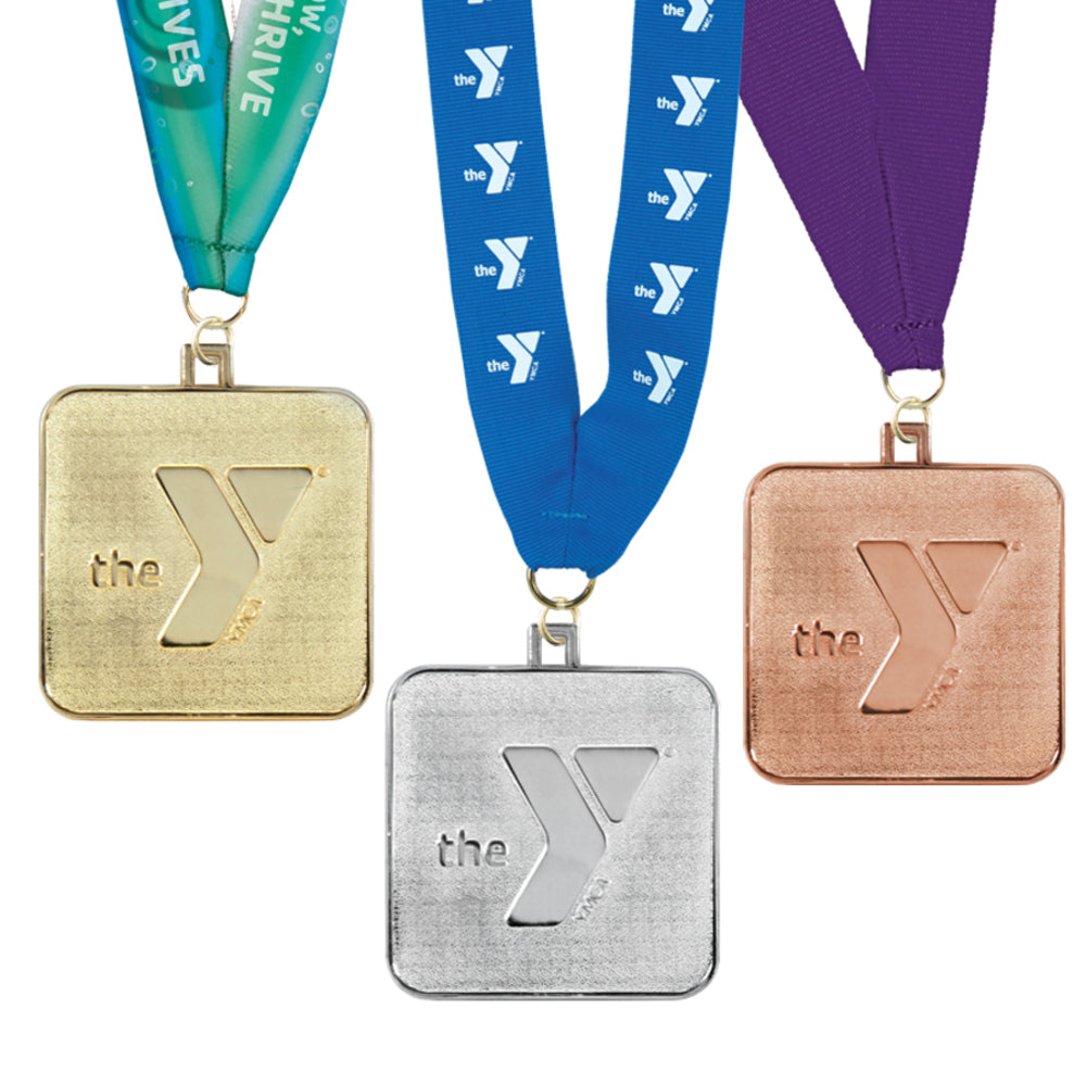 1½" Medallion with Your Choice of Neck Ribbon (CLOSEOUT DISCOUNT ALREADY APPLIED)