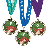 2½" Star Insert Medallion with Your Choice of Neck Ribbon