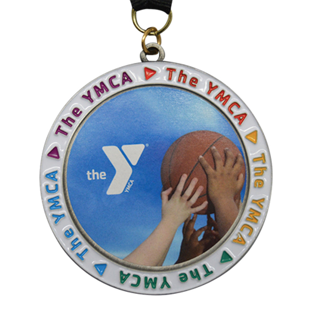 2.6" YMCA Border Insert Medallion WHILE SUPPLIES LAST
