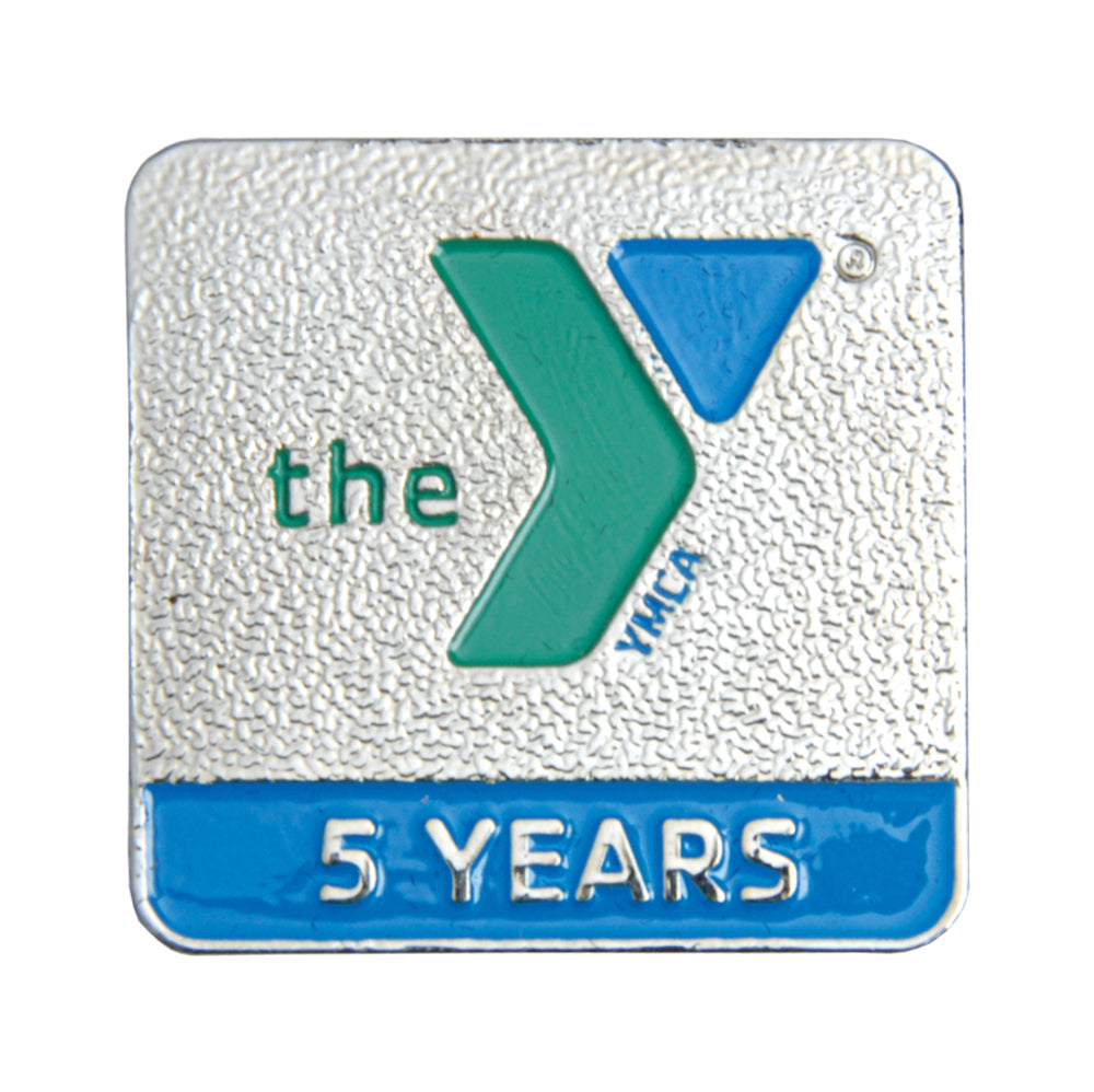 "5 Years of Service" YMCA Pin