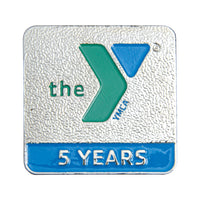 "5 Years of Service" YMCA Pin