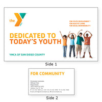 Package of 500 YMCA Executive Business Cards