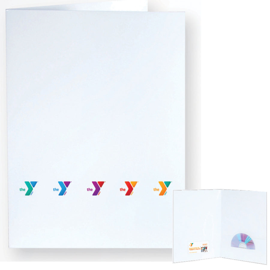 Two-Pocket YMCA Presentation Folders (10 count)