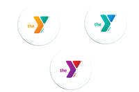 2" Round YMCA Magnet SPECIAL ORDER COLORS