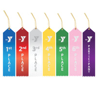 2" x 8" YMCA Stock Ribbons